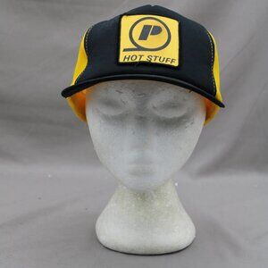 Vintage Patched Trucker Hat - Hot Stuff Circle P - Adult Snapbck